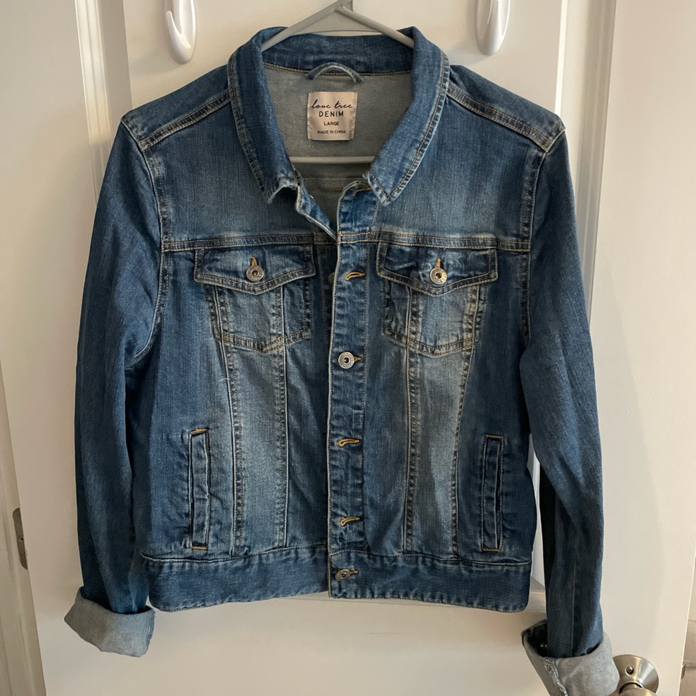 Blue denim jacket